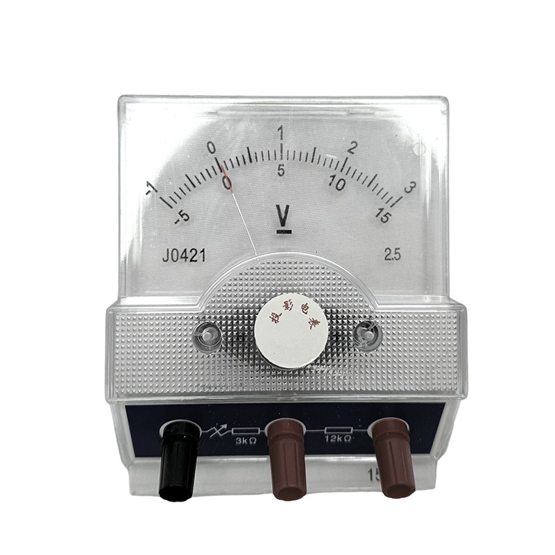 Alat pengajaran litar elektrik fizikal peralatan eksperimen unjuran voltmeter