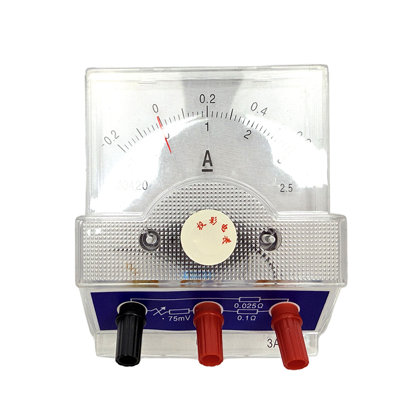 Alat pengajaran fizik litar elektrik peralatan eksperimen ammeter unjuran
