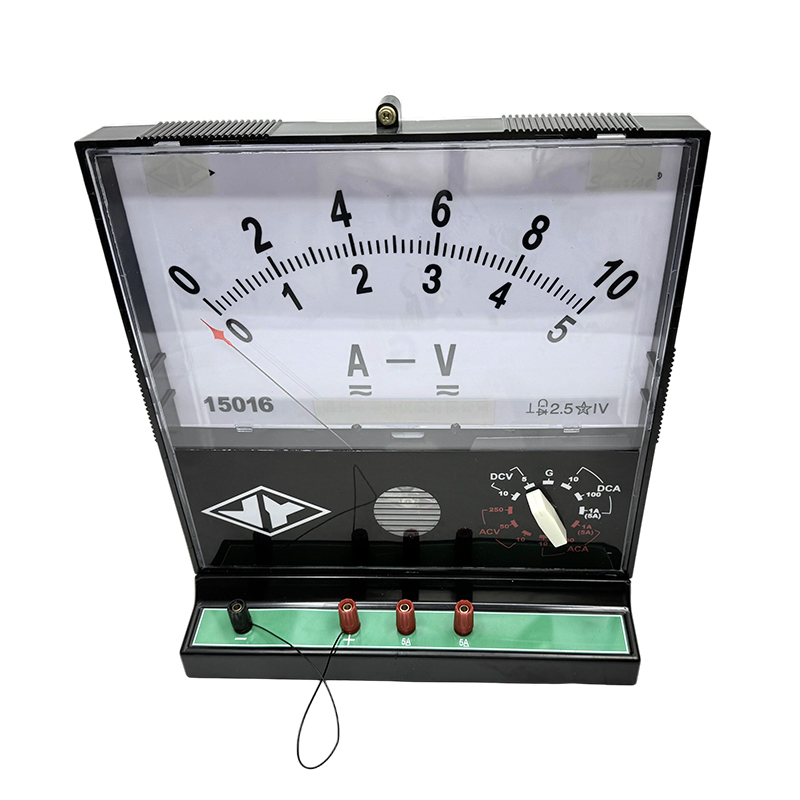 Instrumen pengajaran peralatan eksperimen litar elektrik fizikal menunjukkan amp volt meter