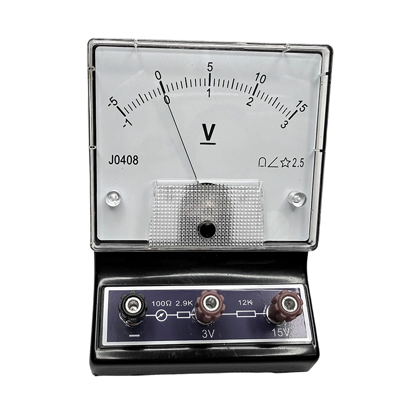Alat pengajaran fizikal litar elektrik peralatan eksperimen voltmeter dc