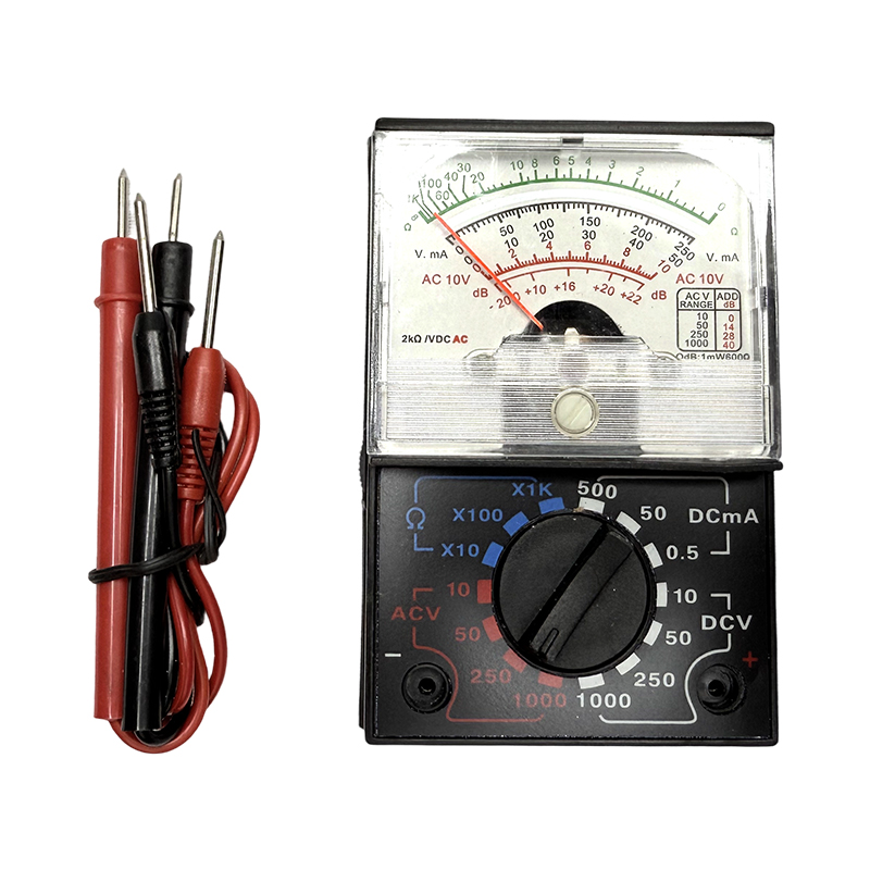 Alat pengajaran fizikal litar elektrik peralatan eksperimen multimeter analog