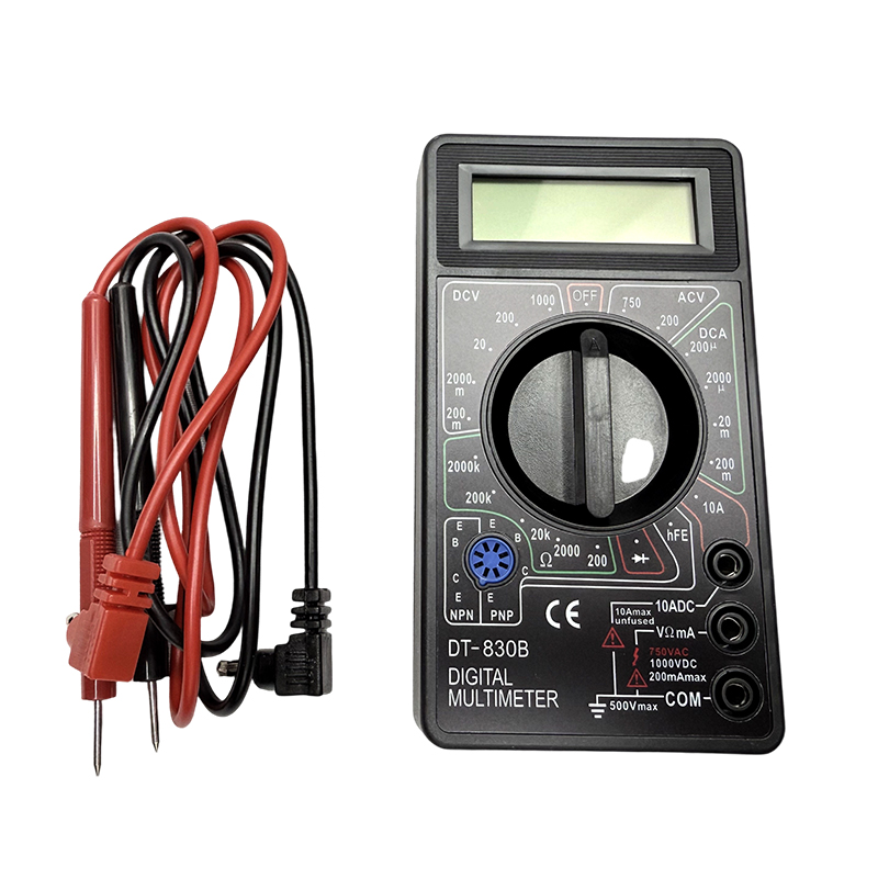 Alat pengajaran peralatan eksperimen litar elektrik fizikal Multimeter digital pegang tangan（meter universal paparan digital）peralatan elektrik