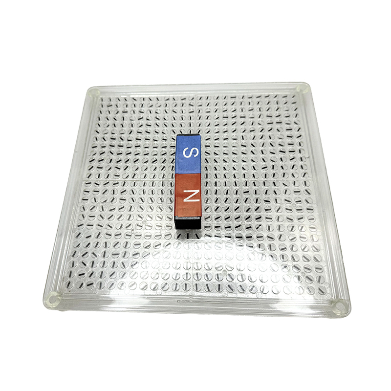 Papan demonstrasi garis aruhan magnet peralatan eksperimen fizik medan elektromagnet