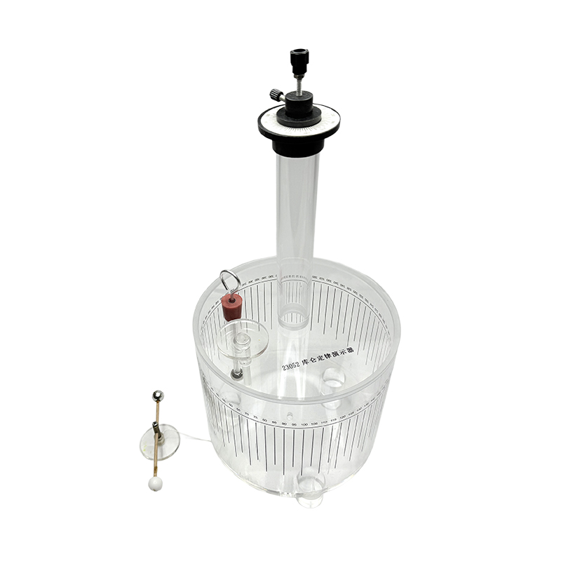 Coulomb law demonstrator peralatan makmal sains fizik