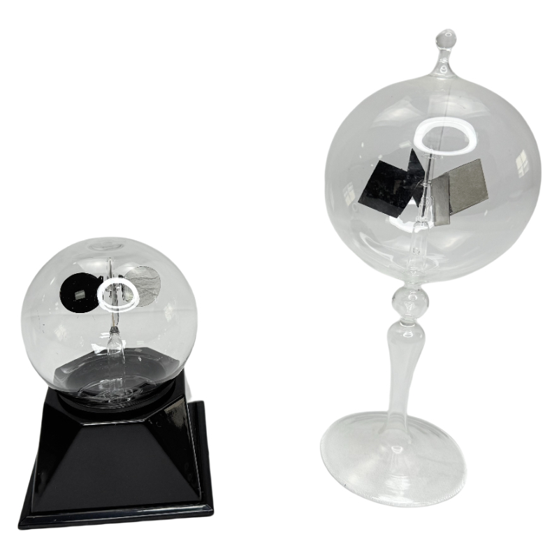 Crookes radiometer tekanan ringan kincir angin alat radiator haba peralatan eksperimen fizikal