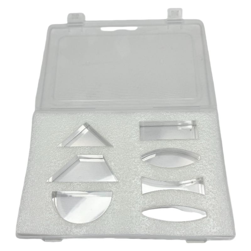 Set kanta prisma cembung cembung optik/peralatan makmal kit optik fizikal